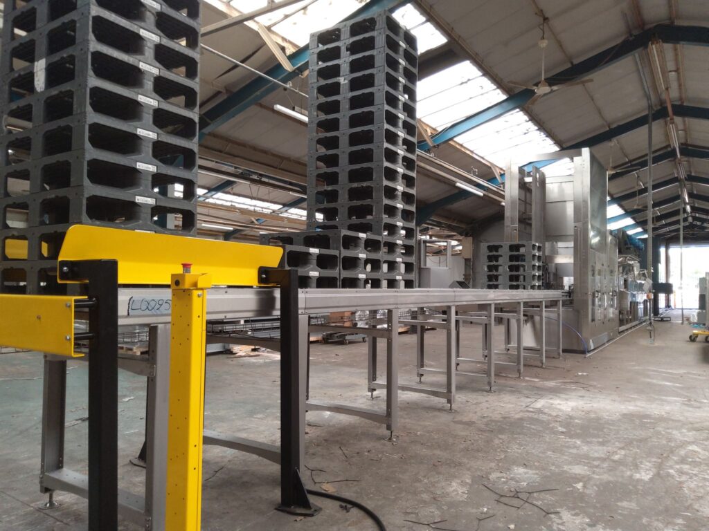 Complete Washing and Handling System for Logistics Company